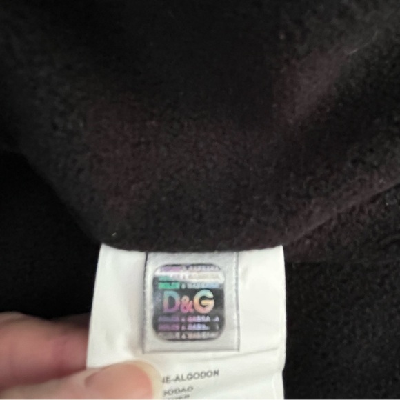 Dolce & Gabbana Baby Black Quilted Puffer Jacket Tiger Size 2 - Picture 10 of 15